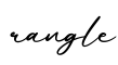 单词rangle书写