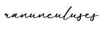 单词ranunculuses书写