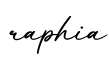 单词raphia书写