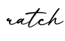 单词ratch书写
