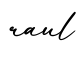 单词raul书写