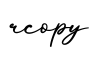 单词rcopy书写