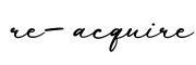 单词re-acquire书写