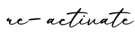 单词re-activate书写