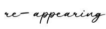 单词re-appearing书写