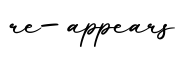 单词re-appears书写