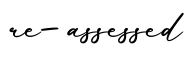 单词re-assessed书写