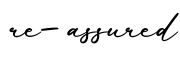 单词re-assured书写