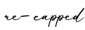 单词re-capped书写