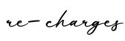 单词re-charges书写