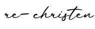 单词re-christen书写