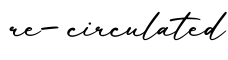 单词re-circulated书写