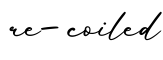单词re-coiled书写