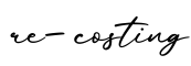 单词re-costing书写