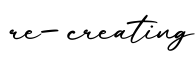 单词re-creating书写