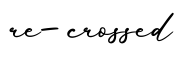 单词re-crossed书写