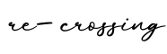 单词re-crossing书写