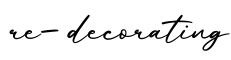 单词re-decorating书写