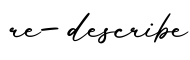 单词re-describe书写