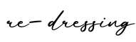 单词re-dressing书写