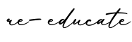 单词re-educate书写