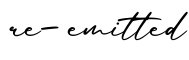 单词re-emitted书写