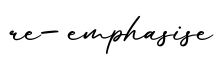 单词re-emphasise书写