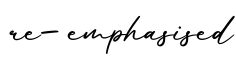 单词re-emphasised书写