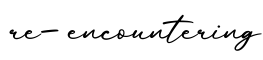 单词re-encountering书写