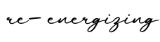 单词re-energizing书写