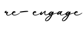 单词re-engage书写