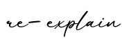 单词re-explain书写