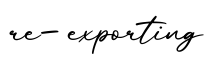 单词re-exporting书写