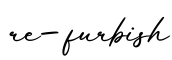 单词re-furbish书写