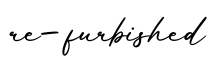 单词re-furbished书写