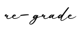 单词re-grade书写