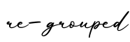 单词re-grouped书写