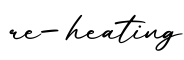 单词re-heating书写