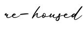 单词re-housed书写