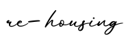 单词re-housing书写