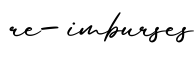 单词re-imburses书写