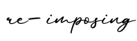 单词re-imposing书写