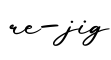 单词re-jig书写