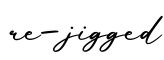 单词re-jigged书写