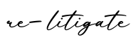 单词re-litigate书写