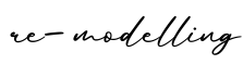 单词re-modelling书写
