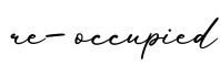 单词re-occupied书写