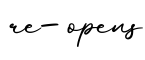 单词re-opens书写