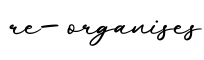 单词re-organises书写