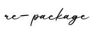 单词re-package书写